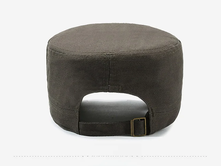 Spring and Autumn Men's Baseball Camouflage Flat Top Leisure Sunscreen Duck Tongue Outdoor Mountaineering Travel Hat_voghion.com