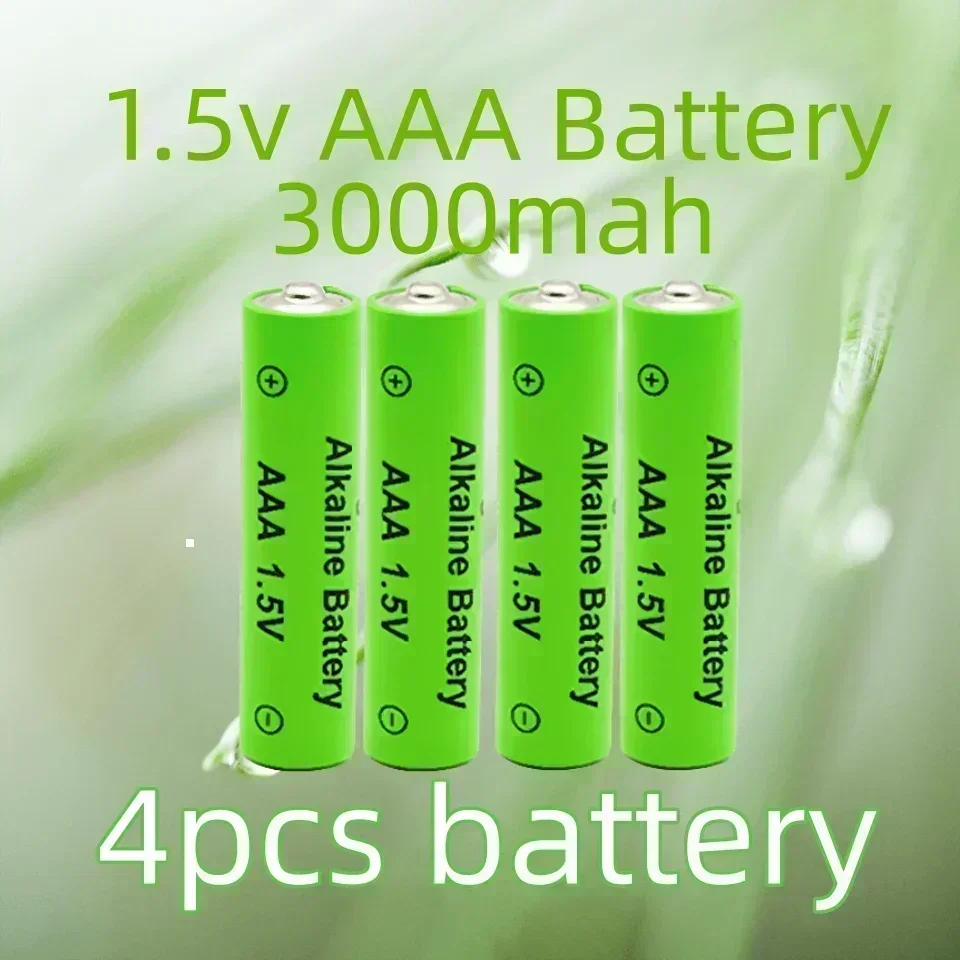 AAA battery 3000 mAh rechargeable battery AAA 1.5 V 3000 mAh Rechargeable New Alcalinas drummey