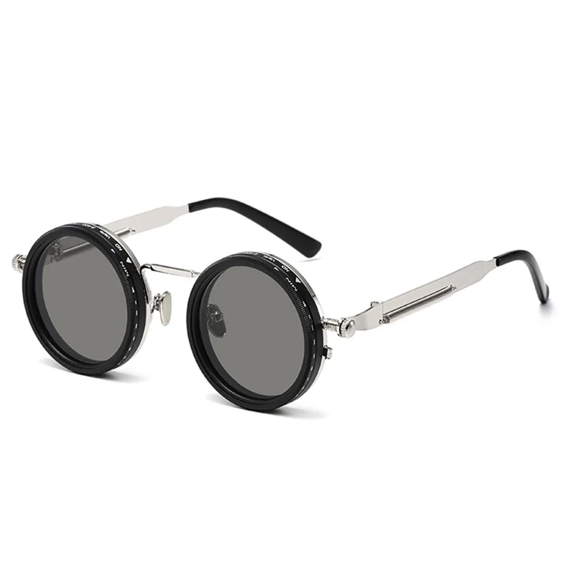 ABVJ-49Mm ND9 Kacamata Hitam Peredupan Dapat Disesuaikan Kacamata Filter Pancing Definisi Tinggi Tahan UV Terpolarisasi Perak