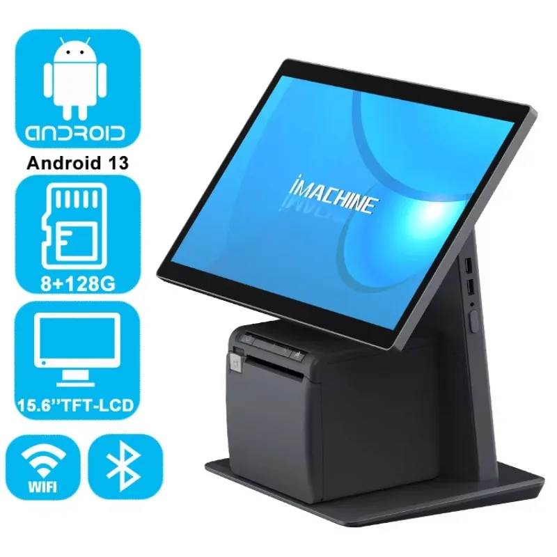 High Efficiency Smart Billing POS Machine For Supermarkets And Retail Super Cash Register