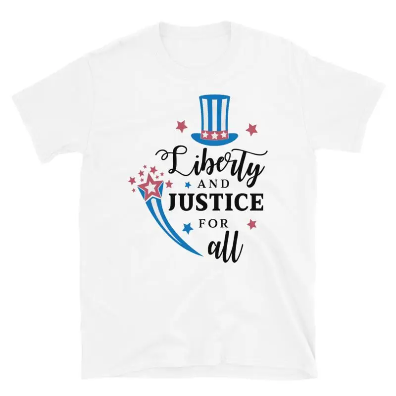 

Family Love Liberty And Justice For All - 4th of July T-Shirt