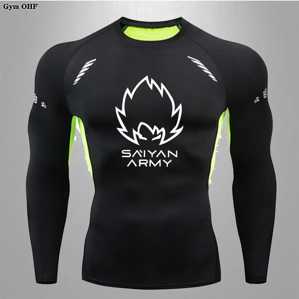 Dry Dit męski trening na świeżym powietrzu T-Shirt do biegania Fitness boks bezpłatna walka Outdoor Camping Jogging t-shirtrashguard