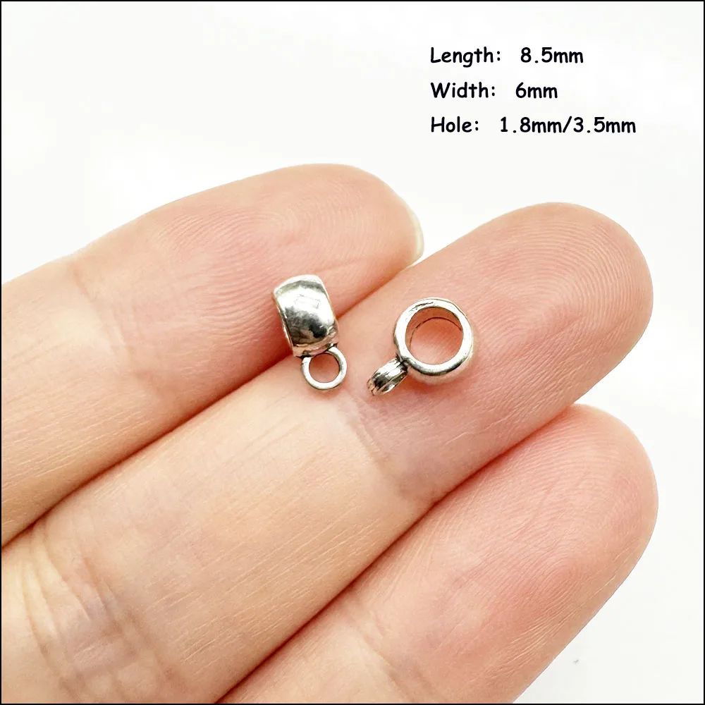 Tiny Bail Connectors for DIY Jewellery Making