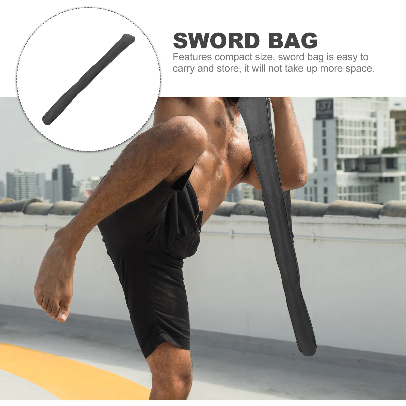 Japanese Sword Storage Bag Swords Pouch Long Multifunctional Chinese Case Thick Bags