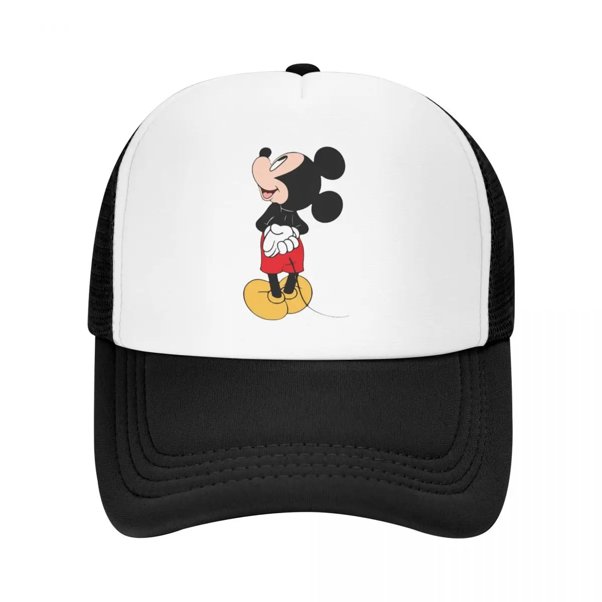 NEW Unisex Hats Mickey Mouse Drawings Mesh Baseball Cap Casual Dad Hat Trucker Caps