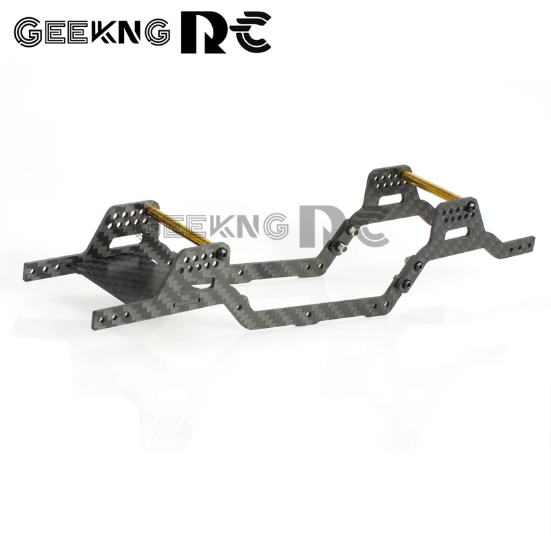 TRX4M LCG Carbon Fiber Chassis Kit Frame Girder Rail for TRX4M 1/18 RC Crawler Car Upgrade Parts Accessories