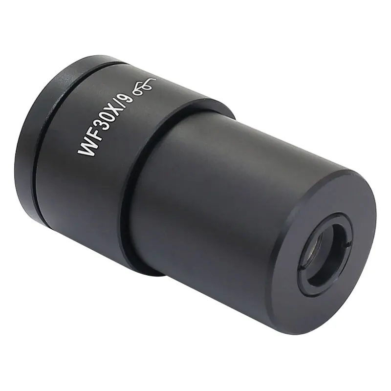 WF30X/9 High Eye-point Eyepiece Wide Field View Ocular Optical Lens for Stereo Microscope or Biological Microscope 30X WF30X