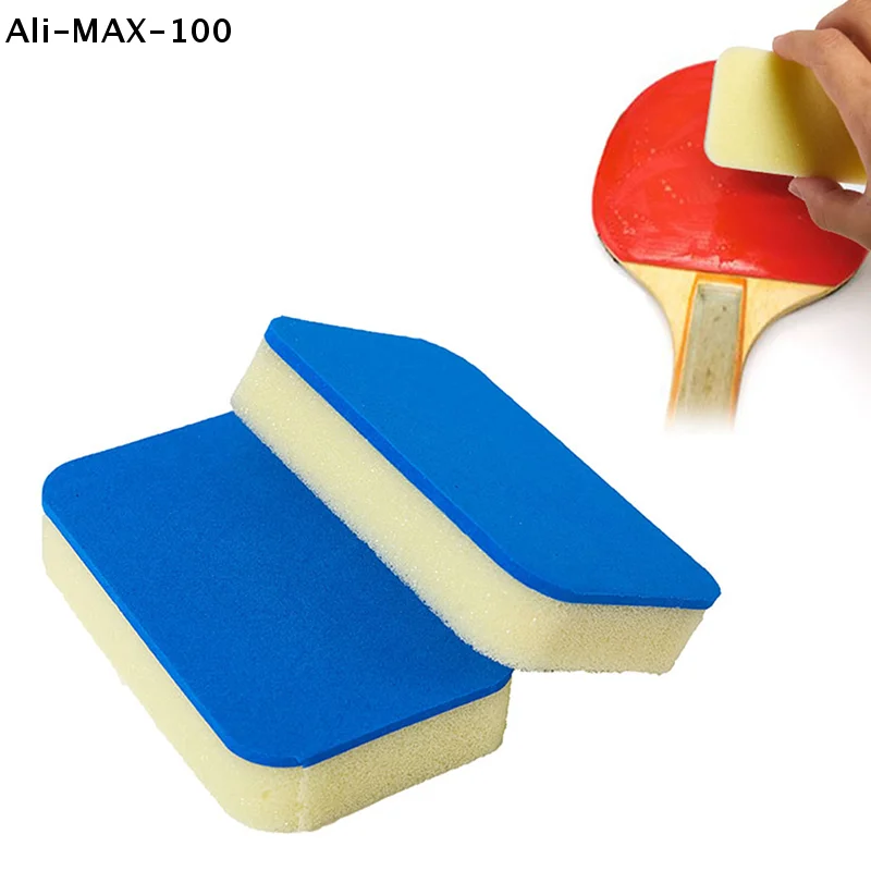 

【AyS】Portable Table Tennis Cleaning Sponge Easy To Use Ping Pong Racket Rubber Cleaner Tennis Racket Care Accessories