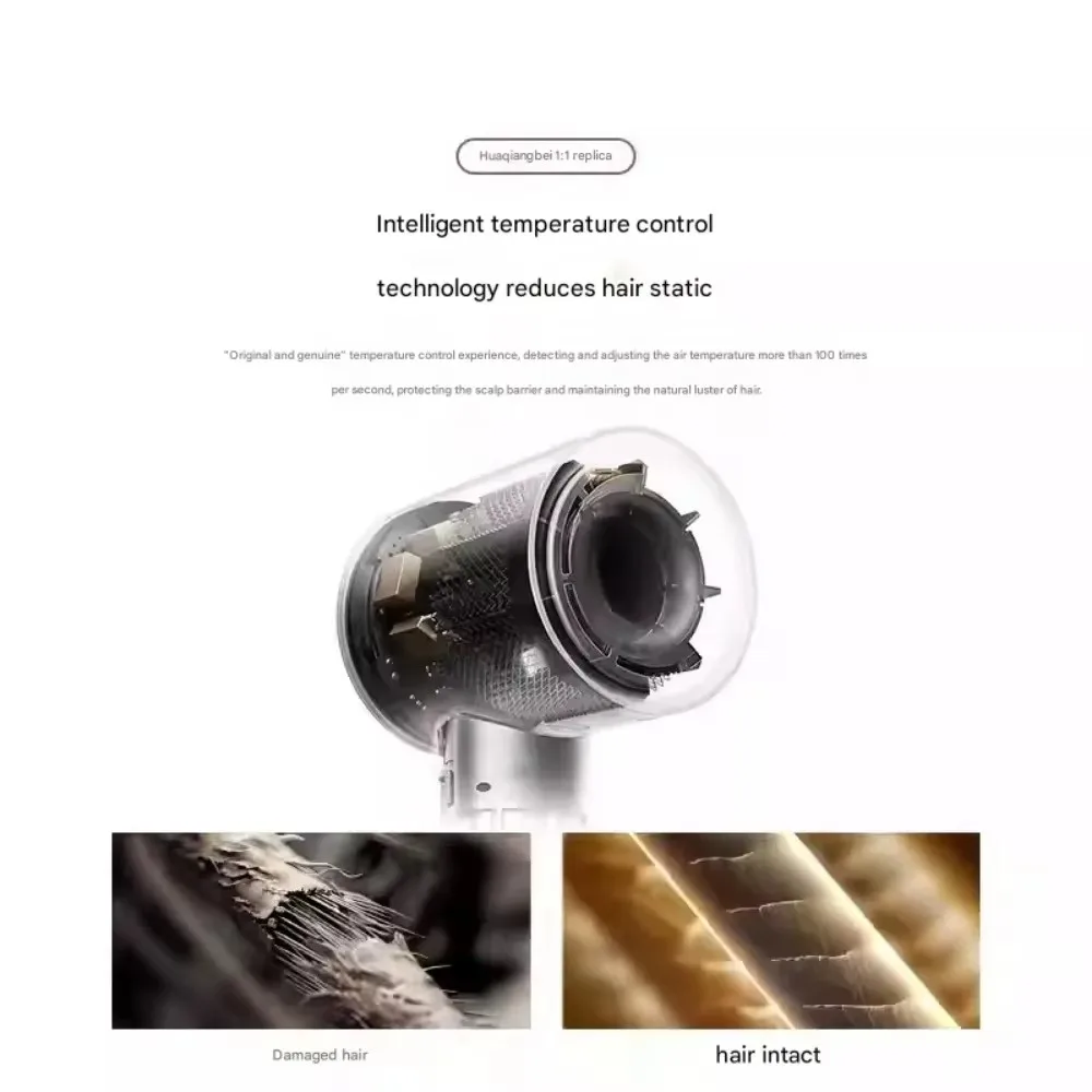 2026 new professional ion hair dryer, powerful fast drying low-noise hair dryer, suitable for family salon travel image 6
