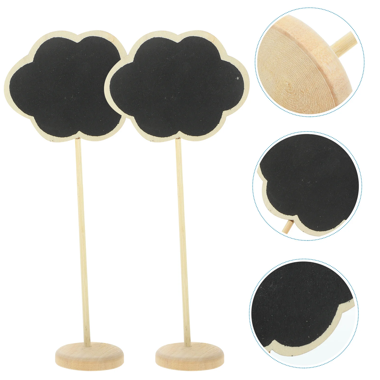 12 قطعة سبورة صغيرة خشبية رسائل لوحات قابلة للمسح علامات السبورة لحفلات الزفاف الحرف ديكور طاولة الحفلات