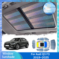 For Audi Q3 F3 2019~2025 2020 2021 2022 2023 Skylight Sunshade Car Side Window Windshield Sun Shade Protector Parasol Accessorie