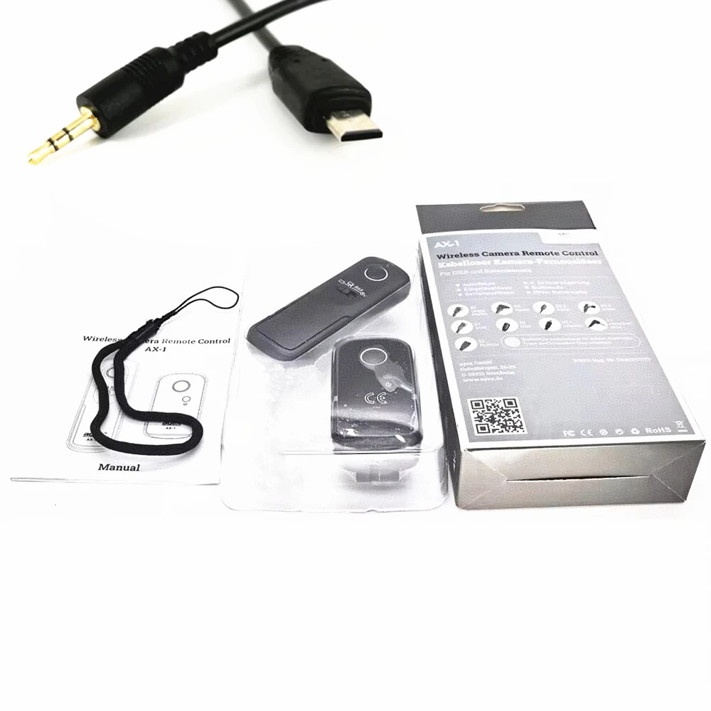 Kontrol pelepasan rana jarak jauh nirkabel 80m, untuk Sony A1 A9 A7 A7S A7R II III V A6600 A6500 A6300 A5100 RX100 M7 M6