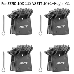 Electric Scooter NUTT Brake Pad Hydraulic Brake Pad For ZERO 10X 11X VSETT 10+1+Kugoo G1 Scooter Hydraulic Caliper for Dualtron