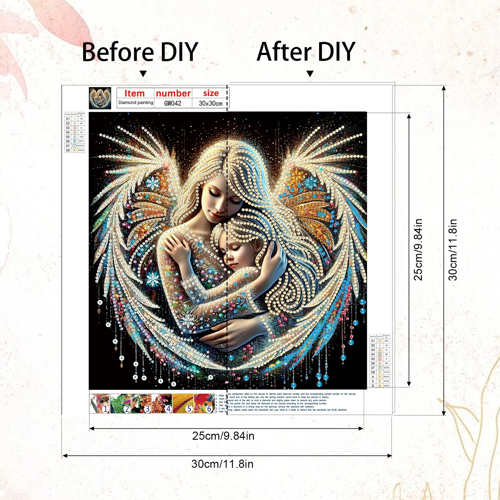 Kit Lukisan Berlian DIY 5D Pol - Art Craft Website ulasan dan harga