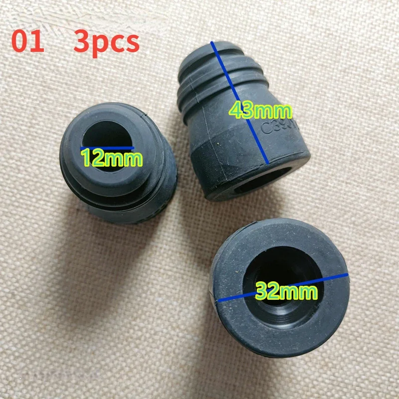 3pcs for Air Conditioner Compressor Shock Absorbing Foot for Midea/ Zhigao/Haier 1p 1.5p 2p 3p