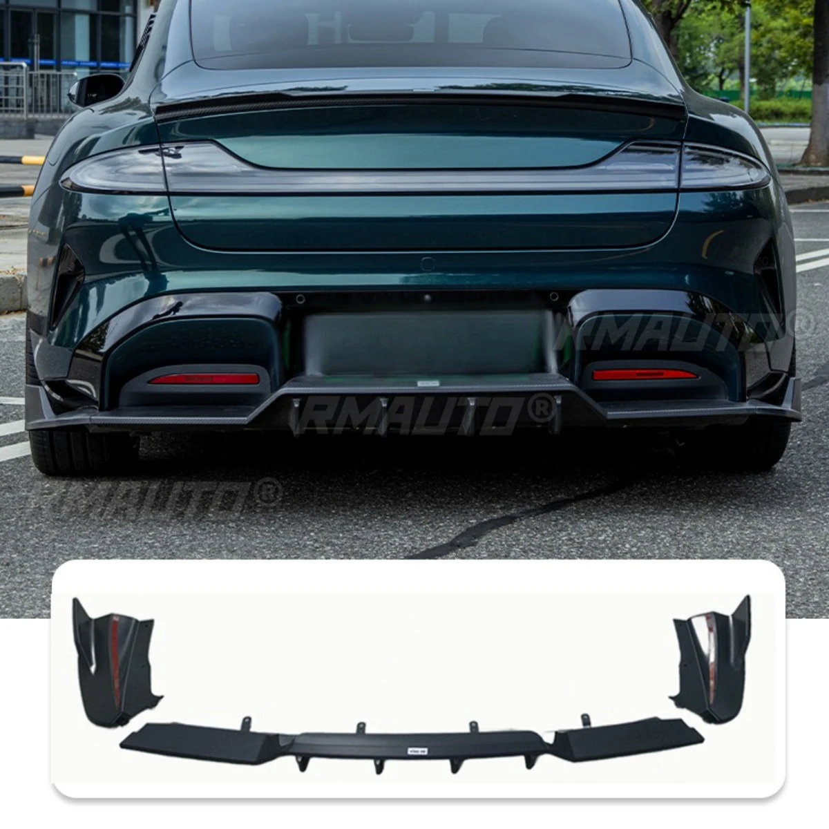 جناح خلفي للسيارة بتصميم كربون - مراجعة Car Accessories Xiaomi وسعره