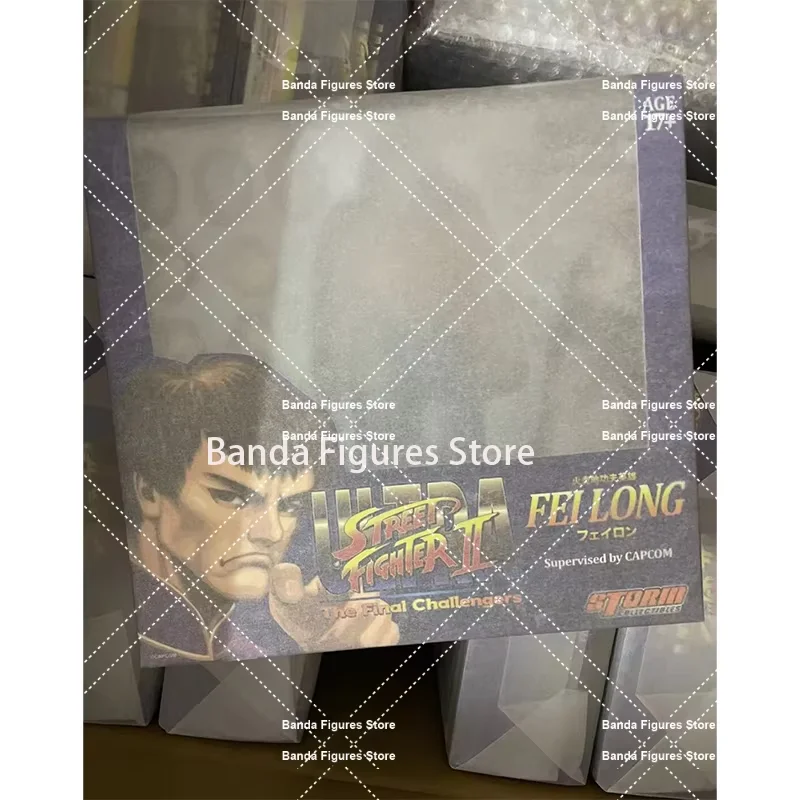 Storm Toys originales Ultra Street Fighter II The Final Challengers Fei Long en Stock Anime colección de figuras de acción Juguetes