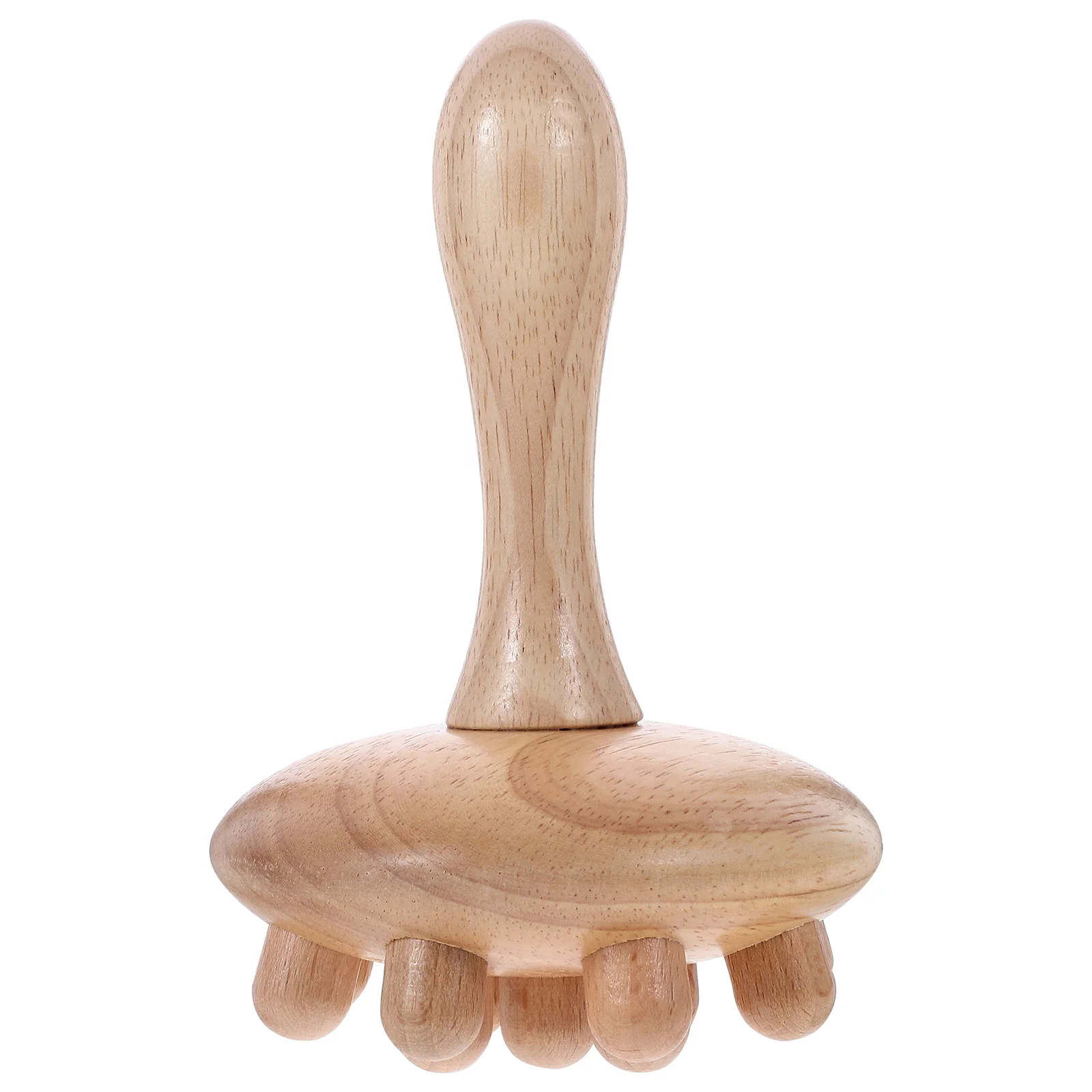 

Wood Therapy Massager Bristle Manual Professional Arm Handheld Ball Portable Brush Tool Cup