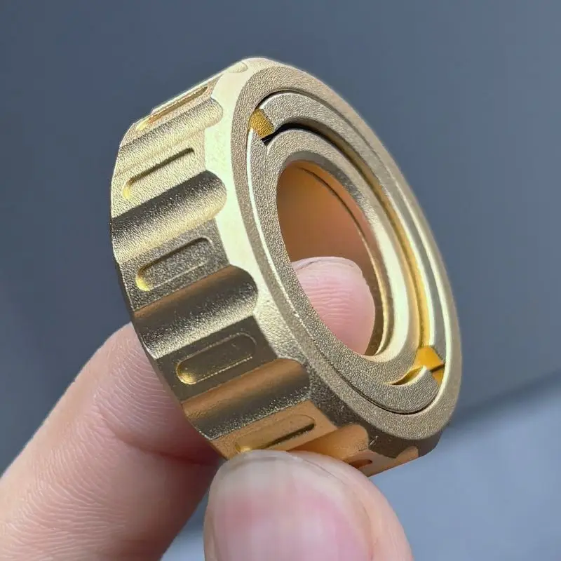 アルミ合金-edc-アンチストレスリング-メカニカルラチェットフィンガースピナー-ストレス解消-不安解消-オフィスデスクトイ-大人-誕生日プレゼント