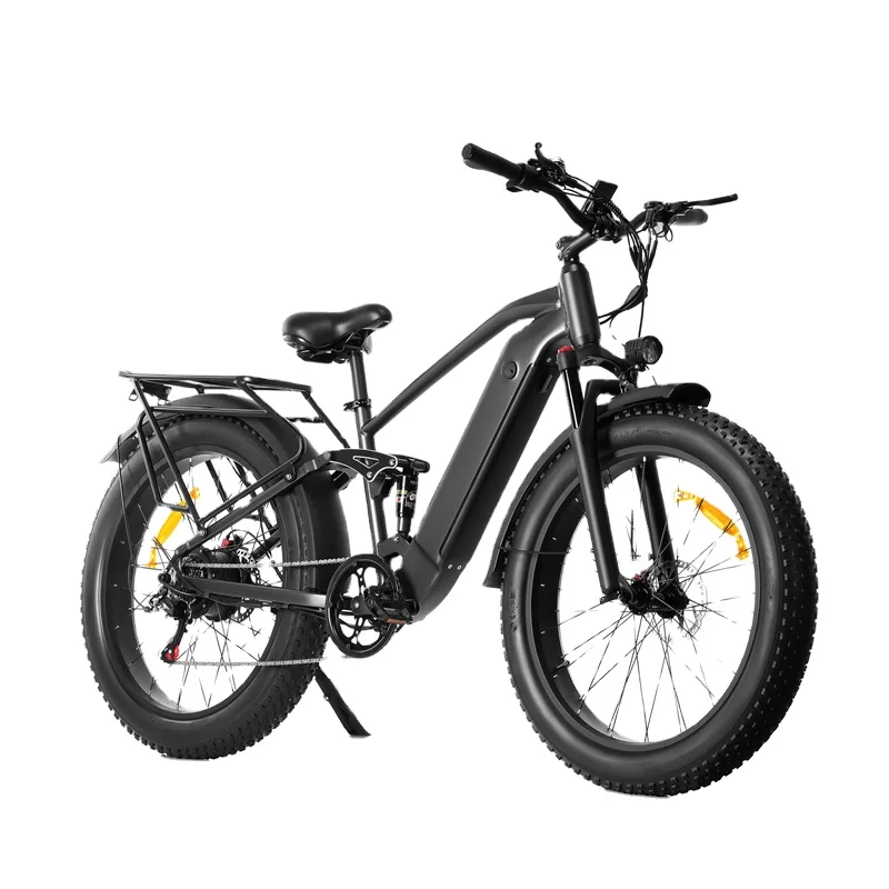 

STLF US Warehouse Popular Electric Mountain Bike 1000W 2000W 48V 26" Motor Bike Fat Tire Mountain Electric Bike Snow Bicycle Ebi