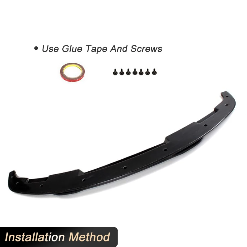 ألياف الكربون الجبهة حافة مصد السيارة المفسد لسيارات BMW 3 Series F30 M Sport 328i سيدان 2012-2017 سيارة الجبهة الشفة الذقن المئزر طقم الجسم FRP #4