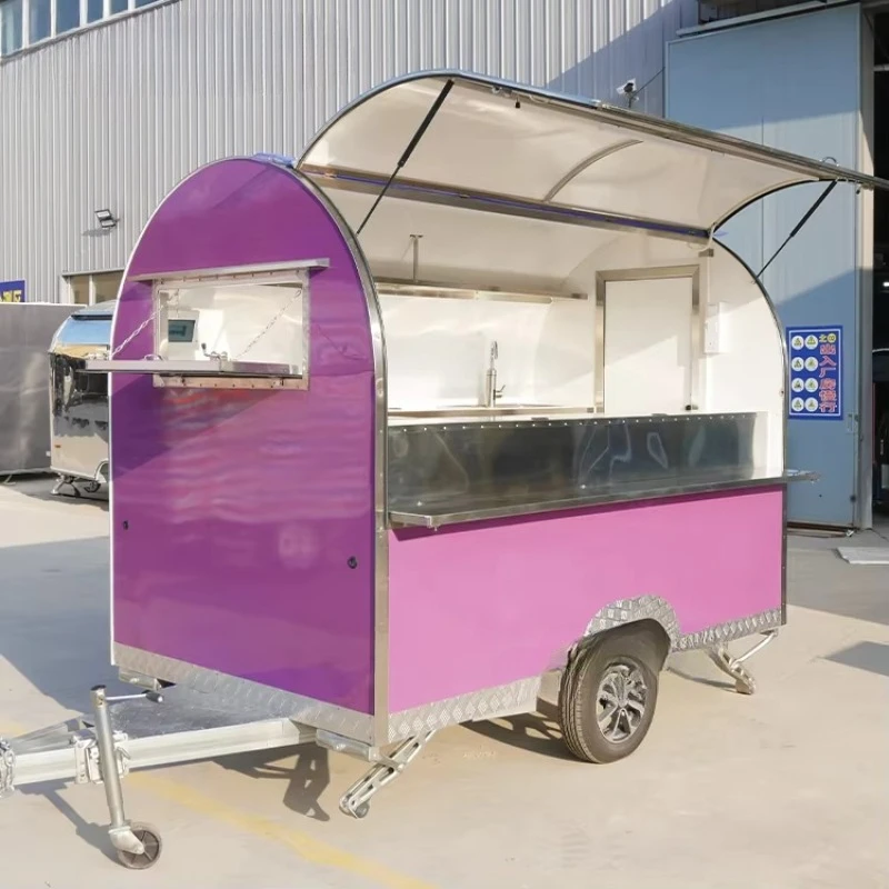 야외 노점 패스트푸드 키오스크 판매대 이동식 아이스크림 - Snacks Food Stall 리뷰 및 가격