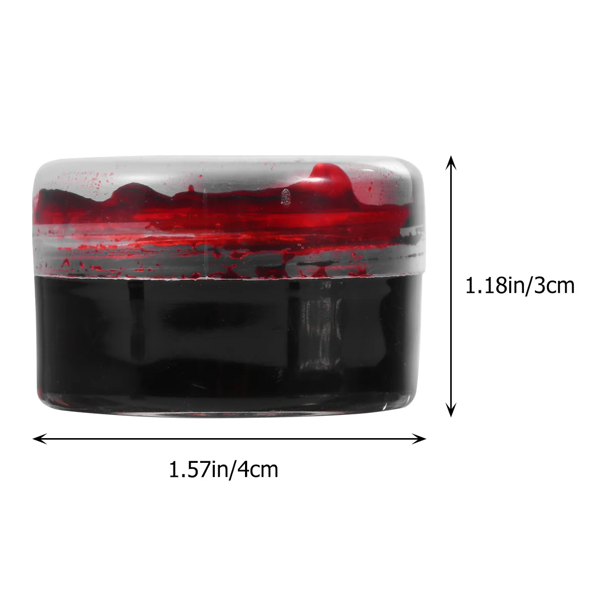 3 قطعة جل الدم البلازما الدم وهمية لجميع القديسين الرعب المؤثرات الخاصة قابل للغسل ماكياج أحمر واقعي الجلد الآمن تأثيري الطرف #2
