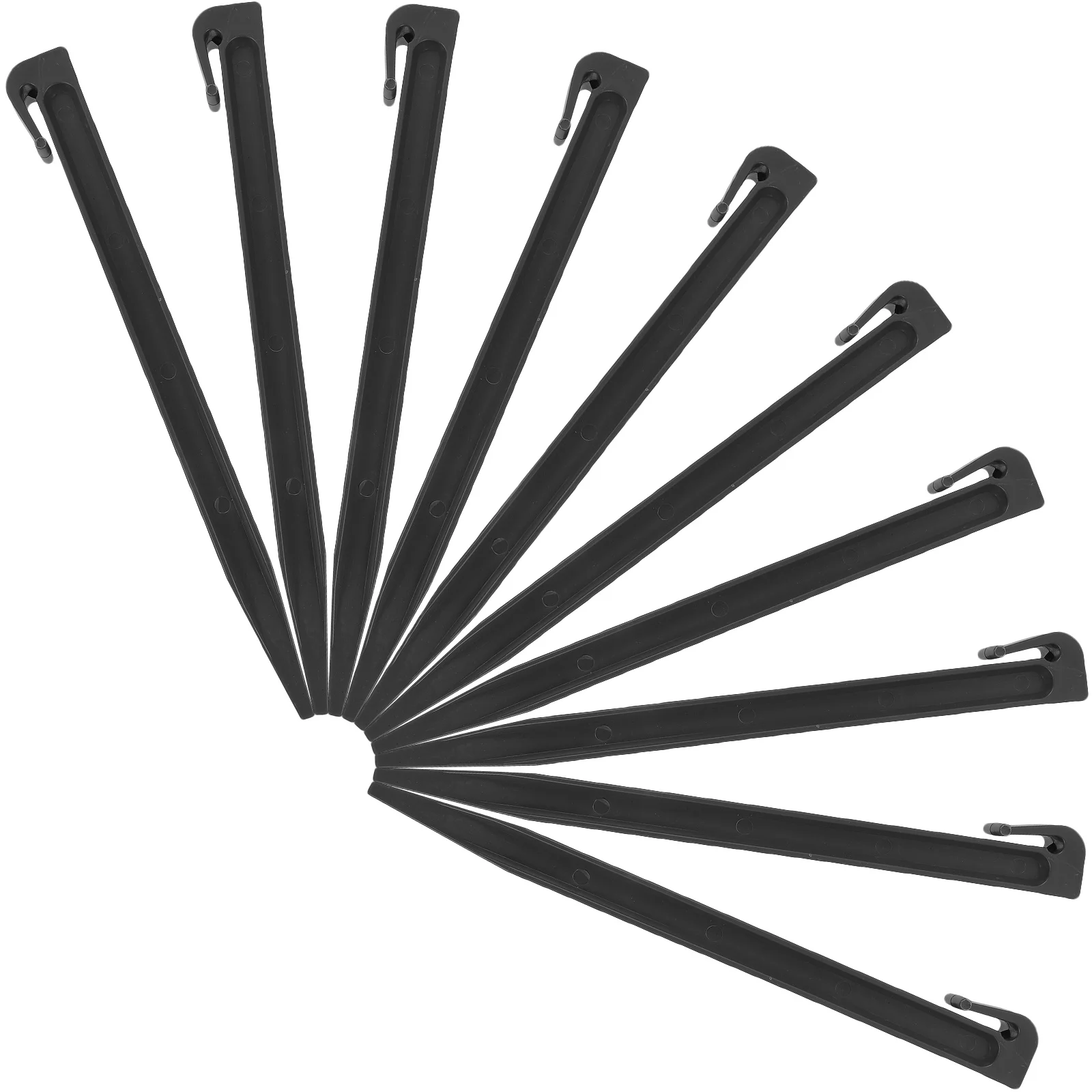 

10pcs Waterproof Cloth Ground Nails Durable Landscape For Garden Yard Camping Diy Lawn Fixing Anchors