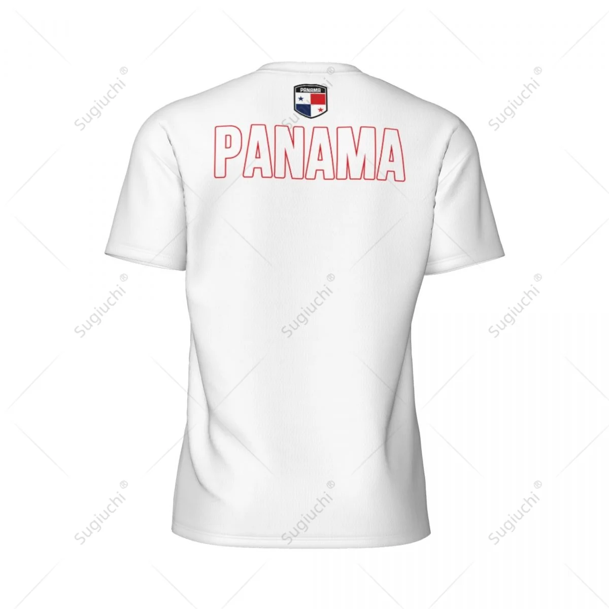 Camiseta de malla deportiva con bandera de Panamá para correr, fútbol, tenis, fútbol, camisetas de Fitness con estampado 3D personalizado