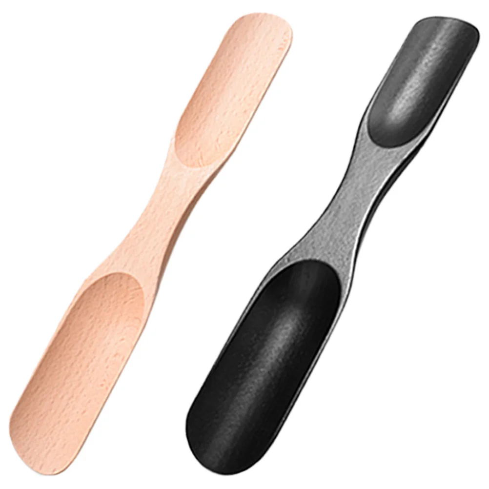 

2pcs Wooden Horns Durable Boot Horn Adults Portable Travel Shoe Lifter Tool For Seniors Women Shoe Horn For Elderly