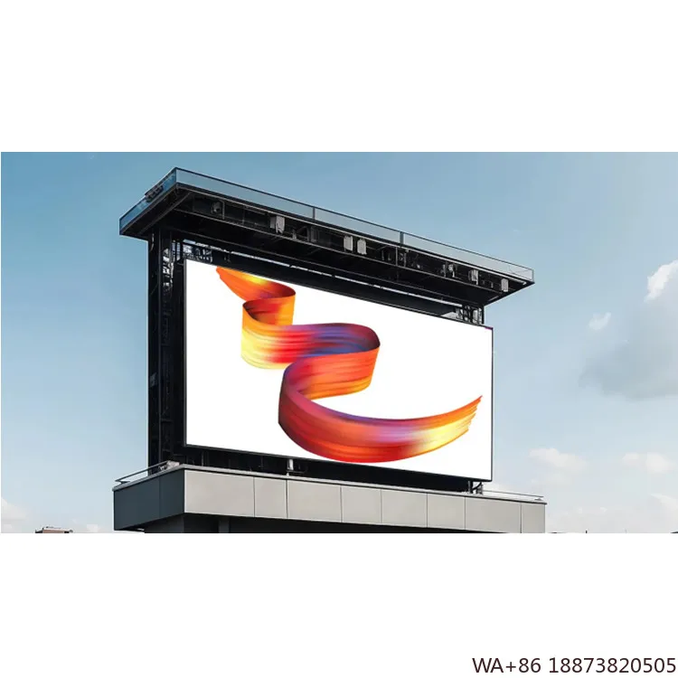 شاشة LED سعر الجملة P8 خارجي مقاوم للماء IP65 لوحة تركيب ثابتة 960x960 مللي متر خزانة صب القالب للبيع