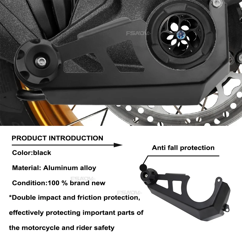 2026 Motorcycle Aluminum Final Drive Guard Rear drive shaft protection Accessories For BMW R1300GS R 1300 GS R1300 GS 2023-2025