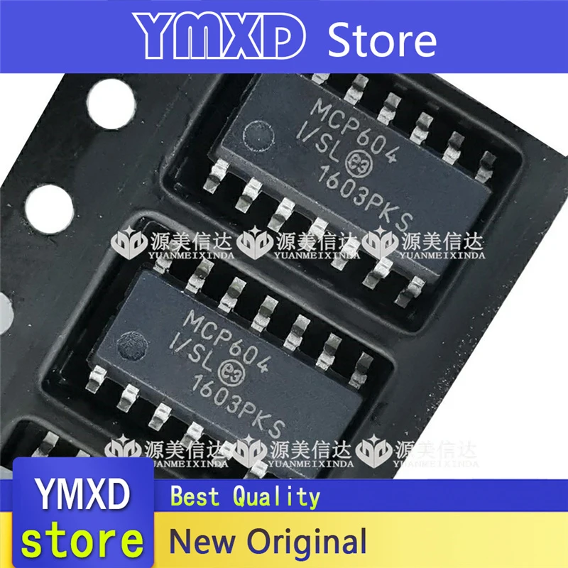 10pcs/lot New Original MCP604-I/SL MCP604 operational amplifier chip chip patch SOP-14 pin In Stock