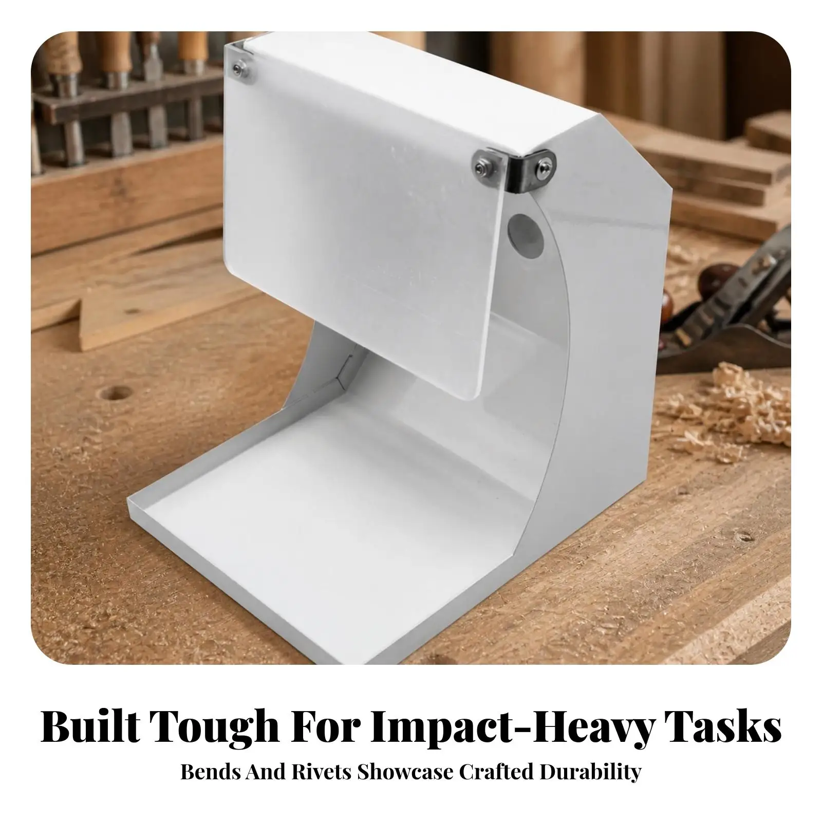 Polishing Dust Cover Carbon Steel Grinding Machine Guard Hood with 27mm Suction Outlet for Dust Collector Parts Workshop