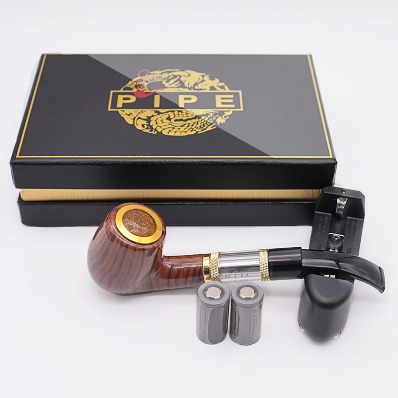 Электронная сигарета E Pipe 618 набор Vape испаритель 900 мАч 2,5 мл Бак Комплект с деревянным модом встроенный аккумулятор vs kamry K1000 Guardian vape Kit