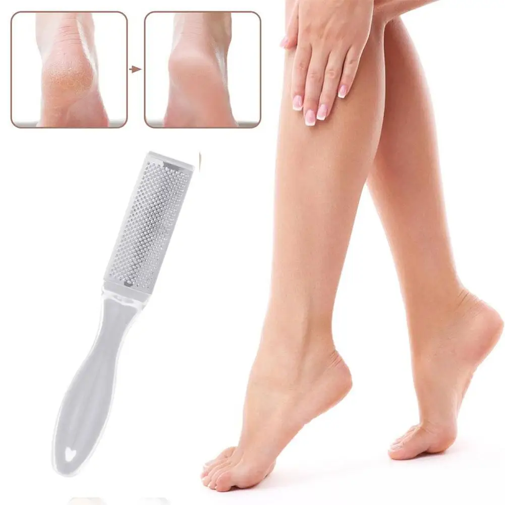 Hard Dead Skin Remove Plastic Transparent Foot Rasp Callus File Tools Scrubber Grater Tool Pedicure Exfoliating C7H0