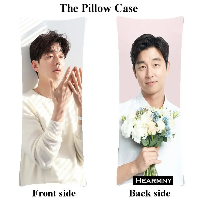 New Kpop Gong Yoo Pillowcase Boyfriend Lee Dong Wook Custom Girl Only Pillowcover