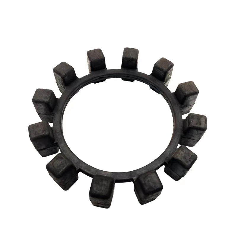 

Coupling 12 corner block 10 corner 12 corner plum blossom rubber buffer pad Damping wheel elastic pad