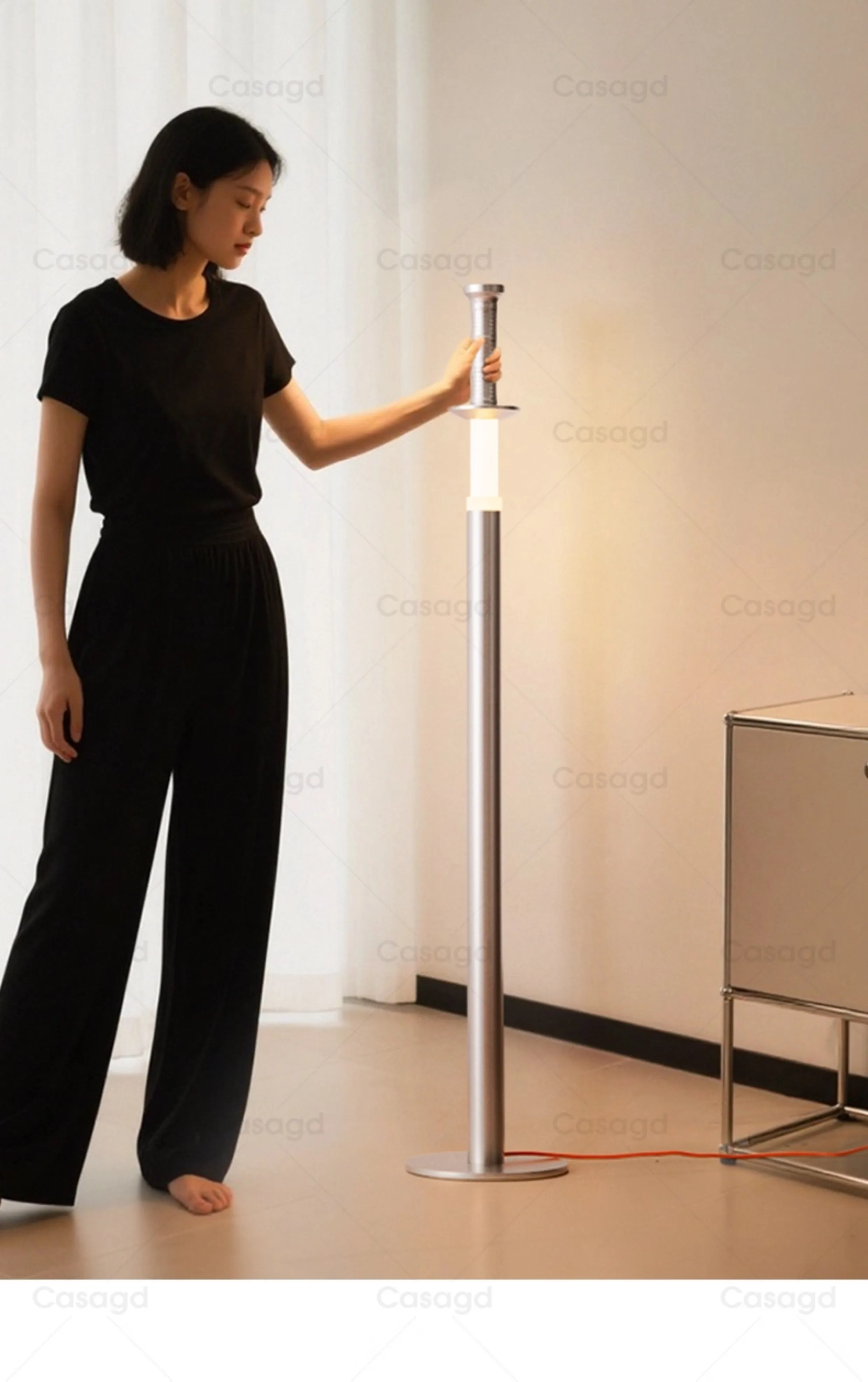 

Exclusive design, Kendo floor lamp, living room sofa, bedroom atmosphere, high-end minimalist lifting desk lamp