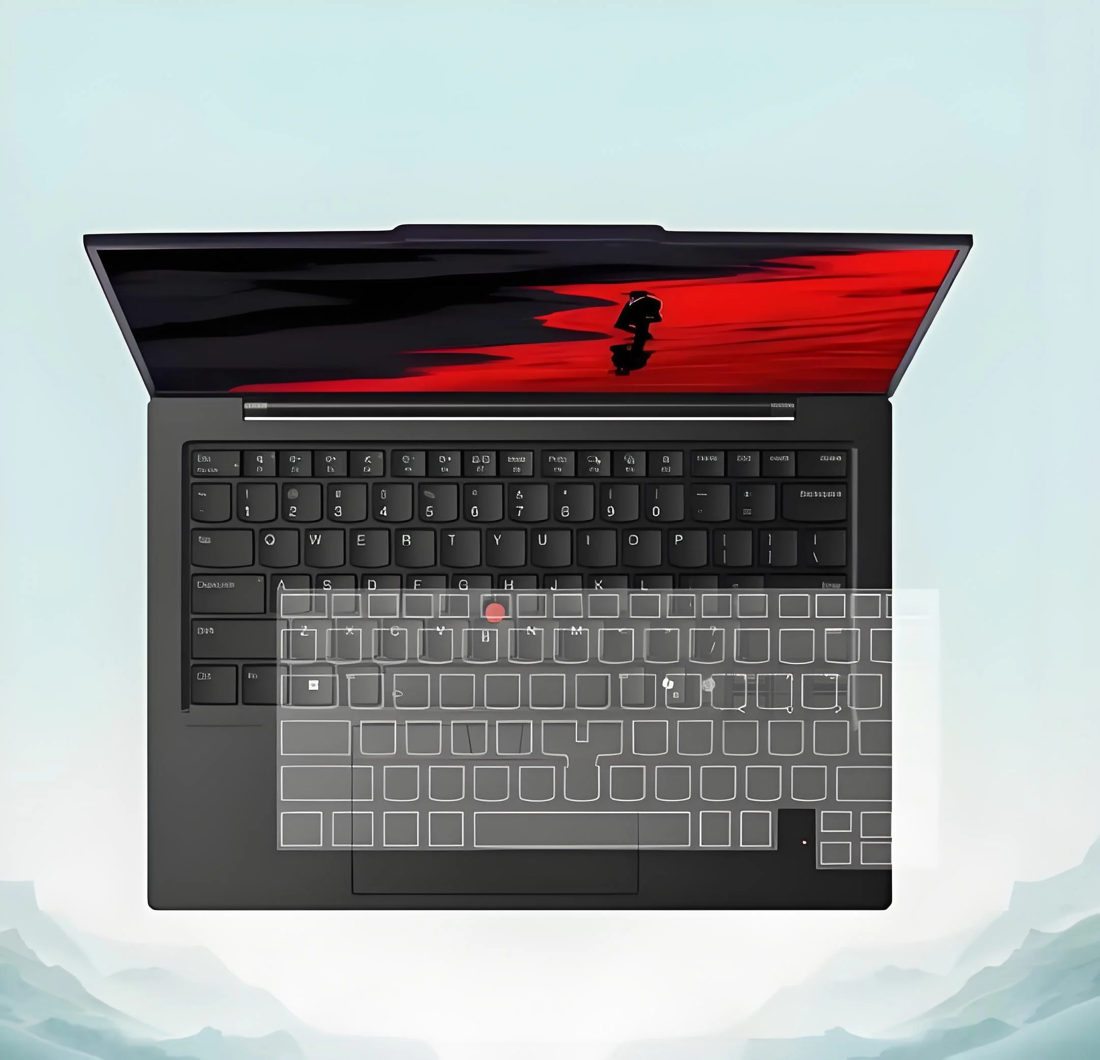 

Clear Transparent TPU Keyboard Guard Cover Protector For ThinkPad X1 Carbon 2025 GEN13 X1 Carbon 2024 GEN12