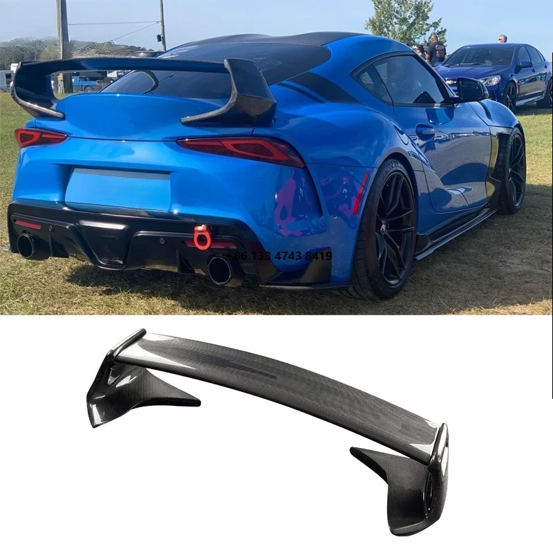 

Gr A90 A91 Mk5 ST Tail Rear Spoiler Lip Duck Tail Carbon Fiber Rear Trunk Wing