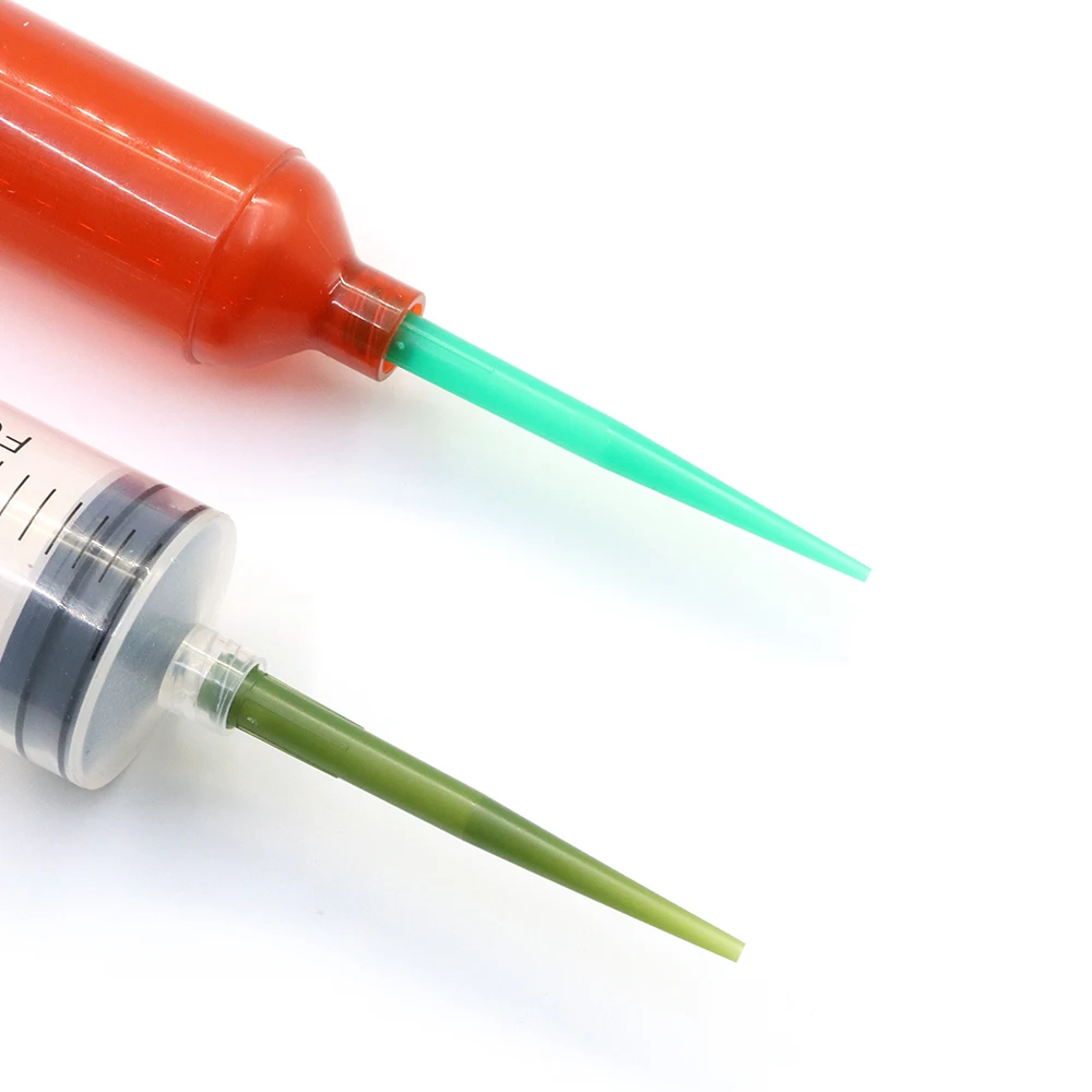 50pcs 10-20G 60mm TT Plastic Tapered Pinhead Liquid Dispensing Needle Large Tip Plastic Glue Needle for Oil or Glue Applicator
