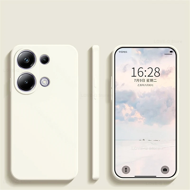 Telefon Fall Für Poco M6 Pro Silikon Einfarbig Herbst und Kollision Schutz Abdeckung Für Xiaomi Poco M6 M6 Pro m6Pro Poco M6 Pro – Detail 13