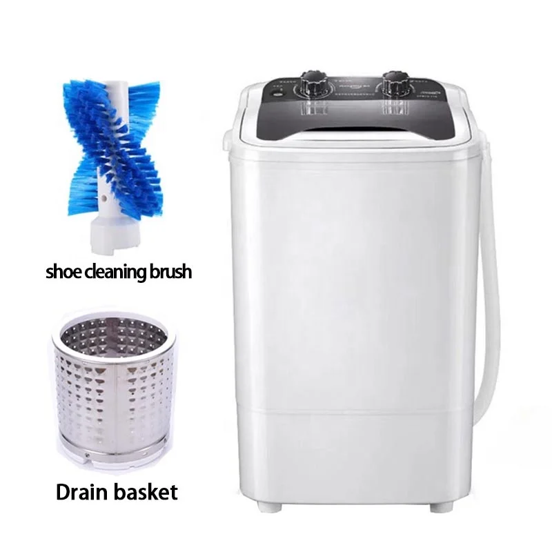 American preferenceCross-border 7.5kg 3 In1 Function Large Capacity with Blue Light Function Shoes Washing Machine Mini Clothes 