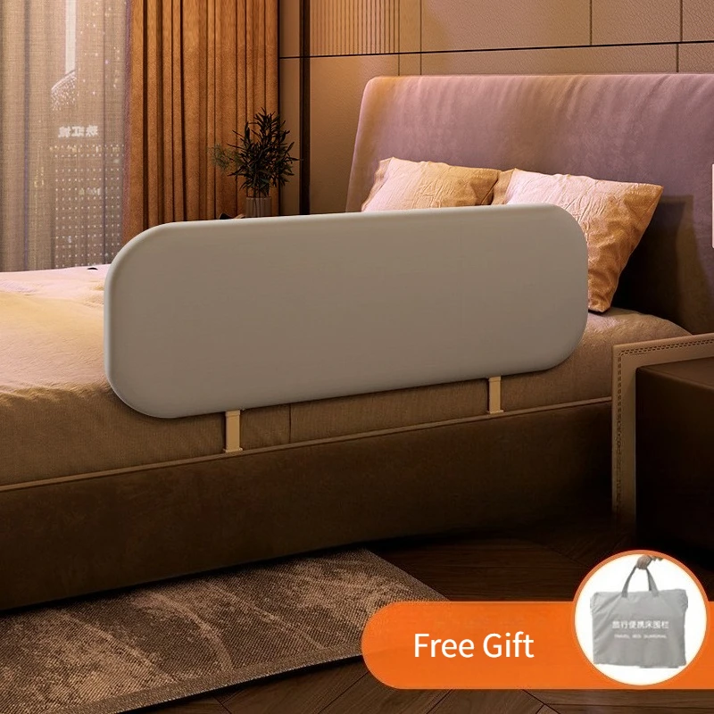 Guardrail para cama de bebê, 80cm, sem instalação, barreira de segurança para cama, anti-queda, camas de viagem, proteção portátil, dobrável, cerca de cama