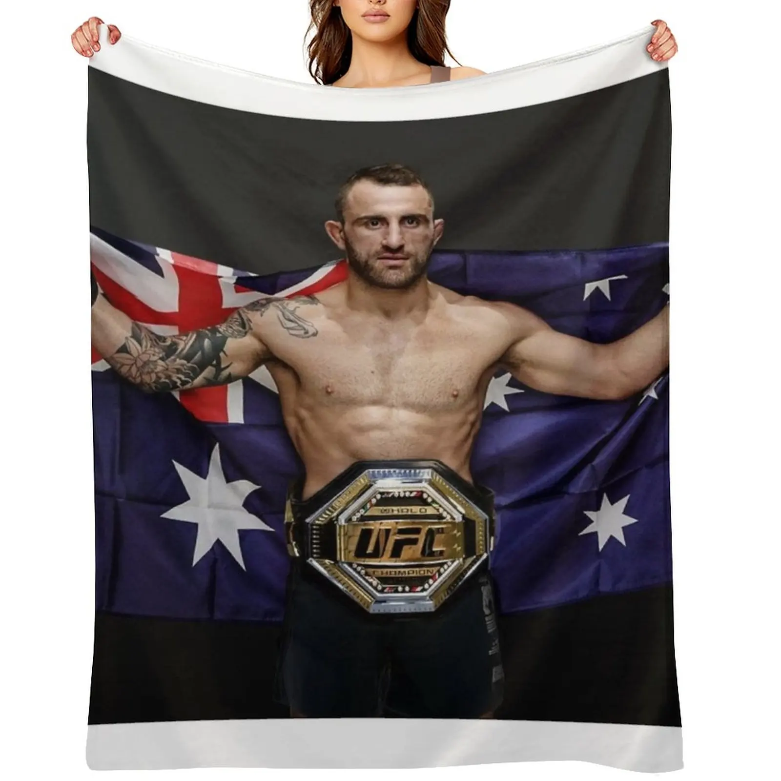 

Alexander Volkanovski #1 Throw Blanket heavy to sleep Plaid on the sofa Summer warm for winter Blankets