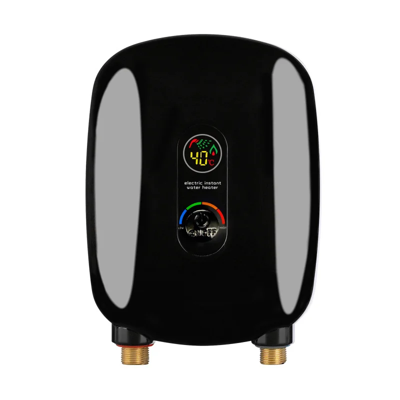 6500W Momentane Elektrische Wasser Heizung Digitale Temperatur Control Instant Tankless Wasser Heizung Dusche Fluss Wasser Erhitzt