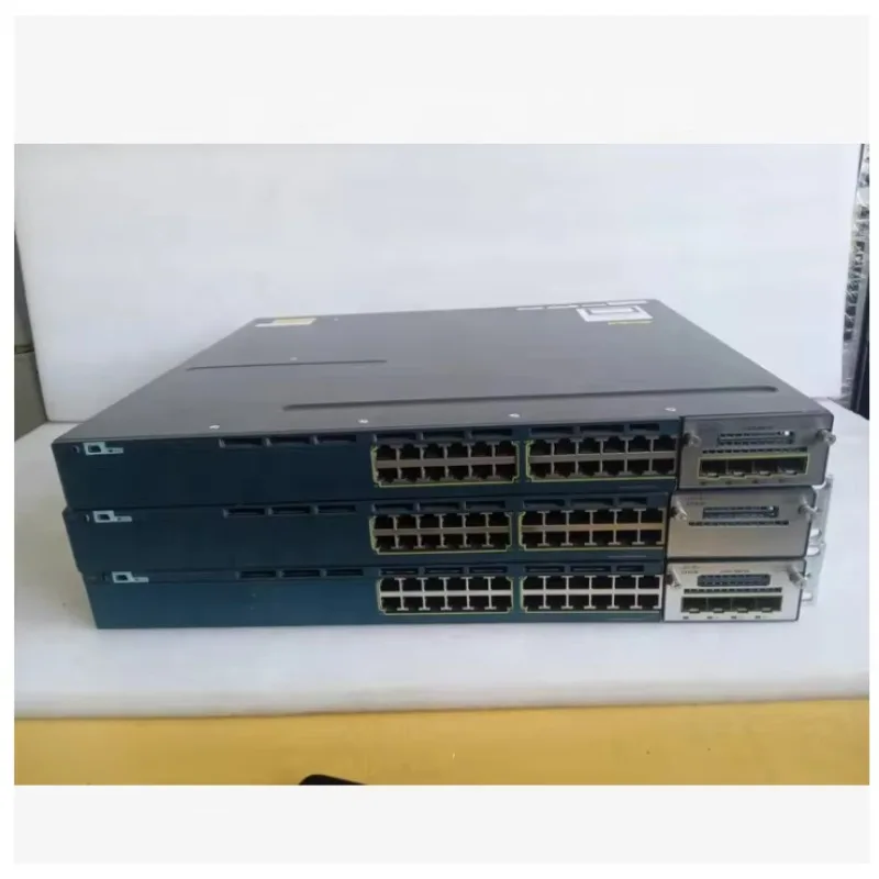 

【Brand new】USED CISCOS 24 Ports 3560X Series Layer 3 10/100/1000 Ethernet Switch WS-C3560X-24T-S WS-C3560X-24T-L WS-C3560X-24T-E
