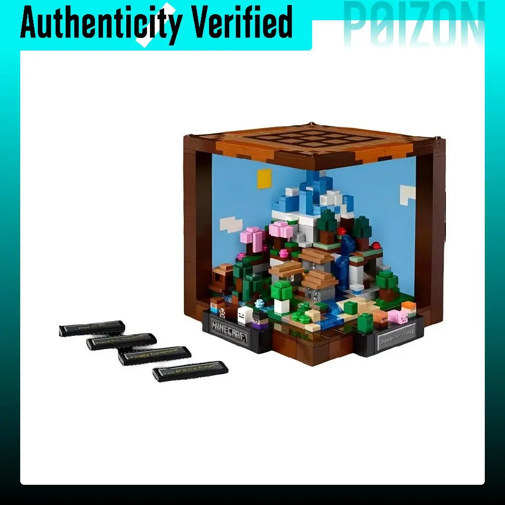 LEGO Minecraft Creative Workbenches Building Blocks 1195pcs 21265