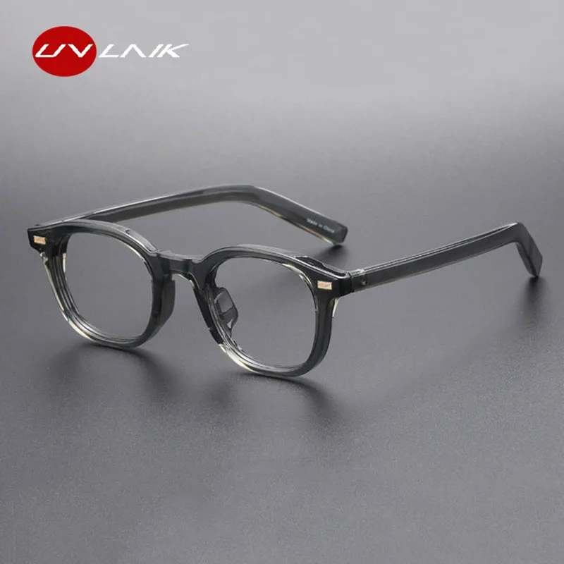 Vintage TR90 Anti Blue Light Glasses Frame Unisex Oval Myopia Optical Frame Prescription Eyeglasses Women Men Retro Eyewear